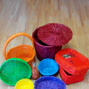 Плетение корзин с использованием декупажа. группа в Моем Мире.